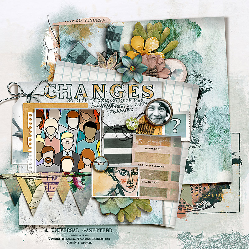 Changes Digital Scrapbooking Kit by Lynn Grieveson - Image 10