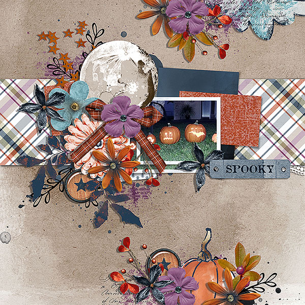 Nocturne Digital Scrapbooking Paper Pack by Lynn Grieveson - Image 5