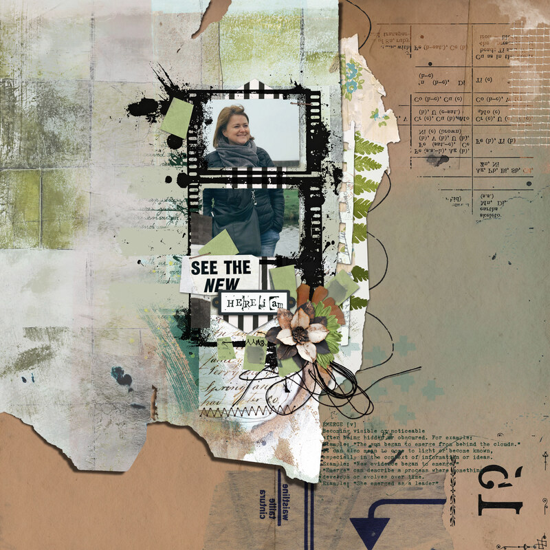 Positives Template Set by Digital Scrapbook designer Lynn Grieveson - Image 6