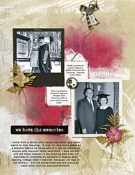 All That We Were Digital Scrapbooking Mixed Media by Lynn Grieveson - Image 10