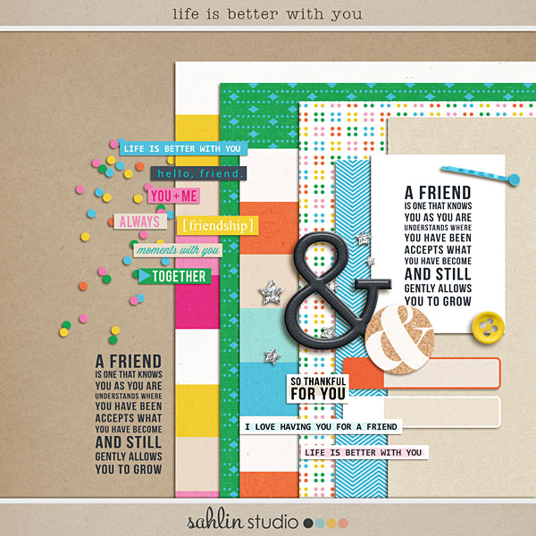 life is better with you (mini-kit)