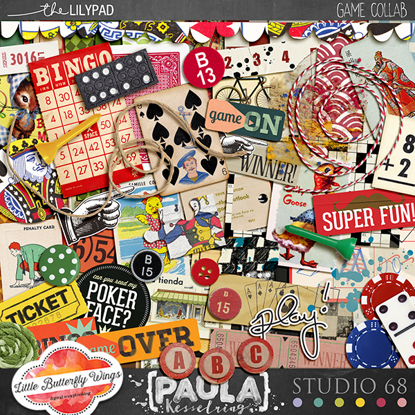 Game {Collab} by Paula Kesselring &Little Butterfly Wings & Studio 68 - Image 2