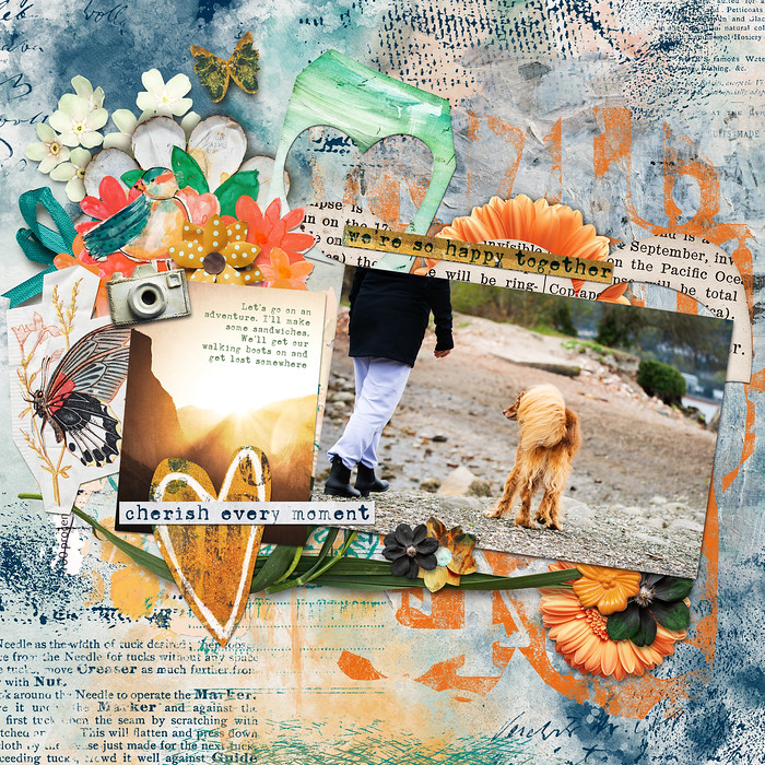 Sunny days & Sandwiches (artsy papers) by Little Butterfly Wings - Image 10