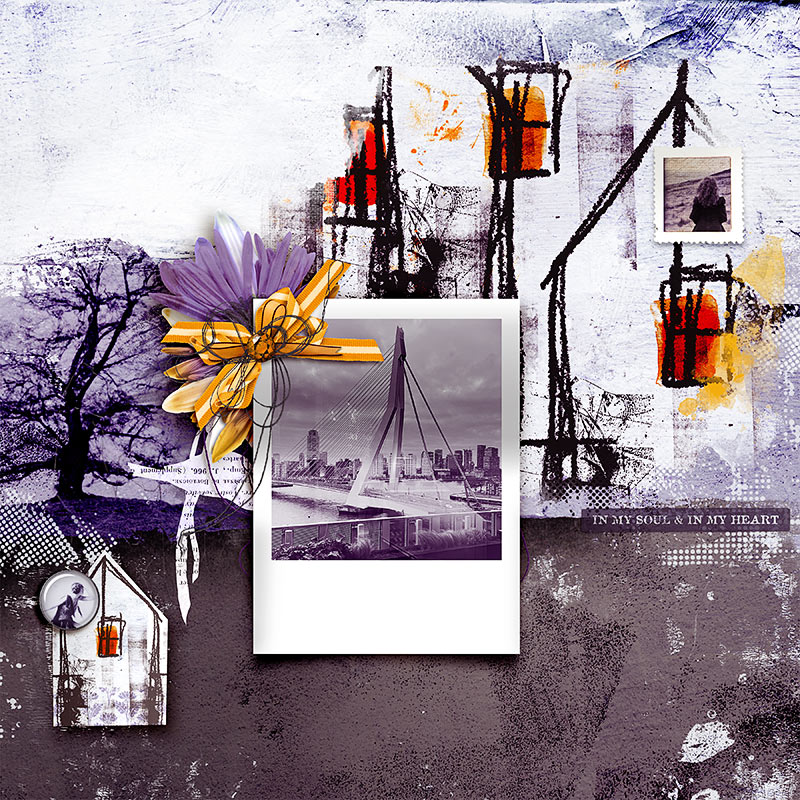 Heathcliff Digital Scrapbooking Mixed Media by Lynn Grieveson - Image 8