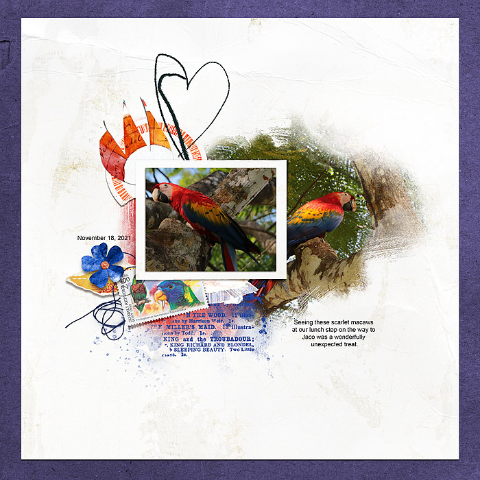 Here We Go Digital Scrapbooking Page Templates - Image 10