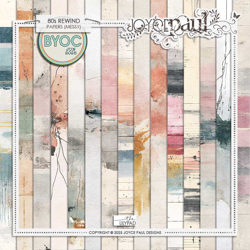 80s Rewind | Papers [Messy] by Joyce Paul