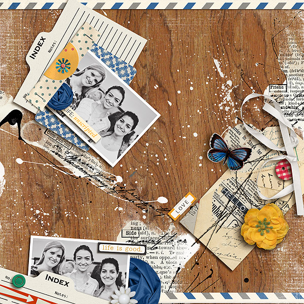 a wonderful day (mixed media) - Image 7