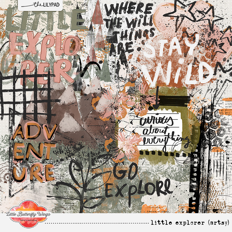 Little Explorer (artsy) by Little Butterfly Wings