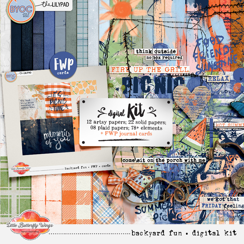 Backyard fun (kit) by Little Butterfly Wings