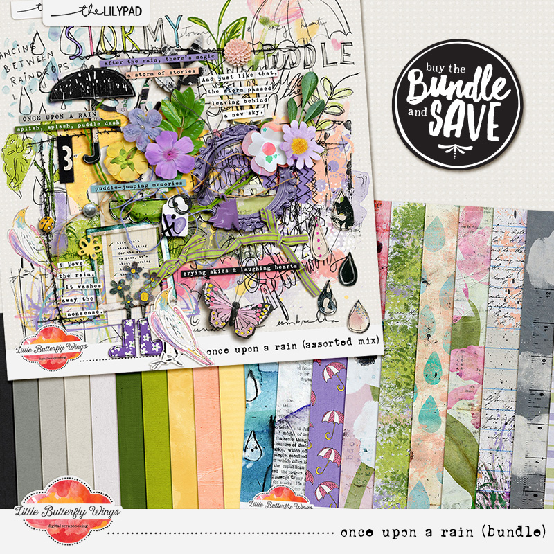 Once upon a rain (bundle) by Little Butterfly Wings