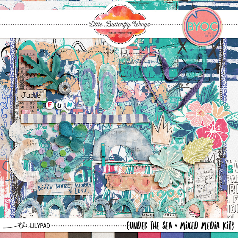 Under the sea (kit) by Little Butterfly Wings