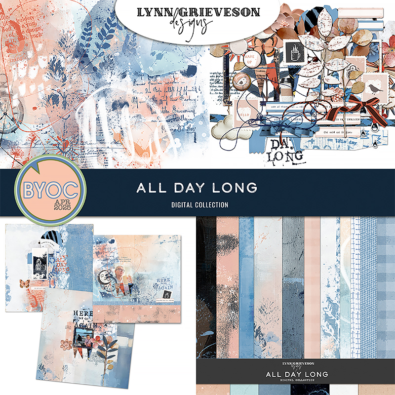 All Day Long Digital Scrapbooking Collection