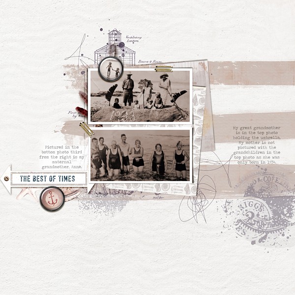 Bicyclette Digital Scrapbooking templates by Lynn Grieveson - Image 8