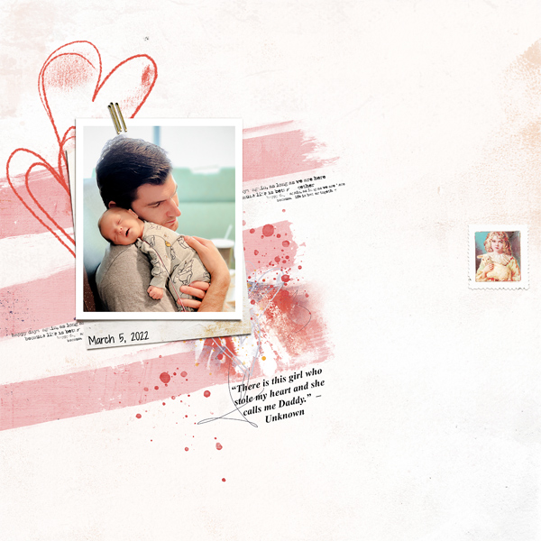 Bicyclette Digital Scrapbooking templates by Lynn Grieveson - Image 6