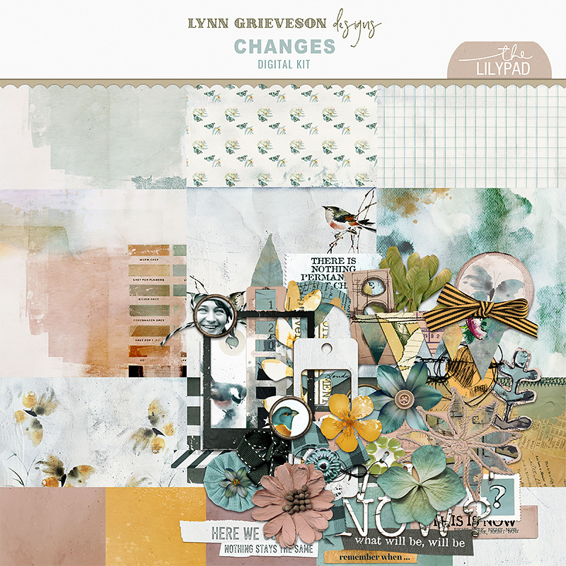 Changes Digital Scrapbooking Kit by Lynn Grieveson