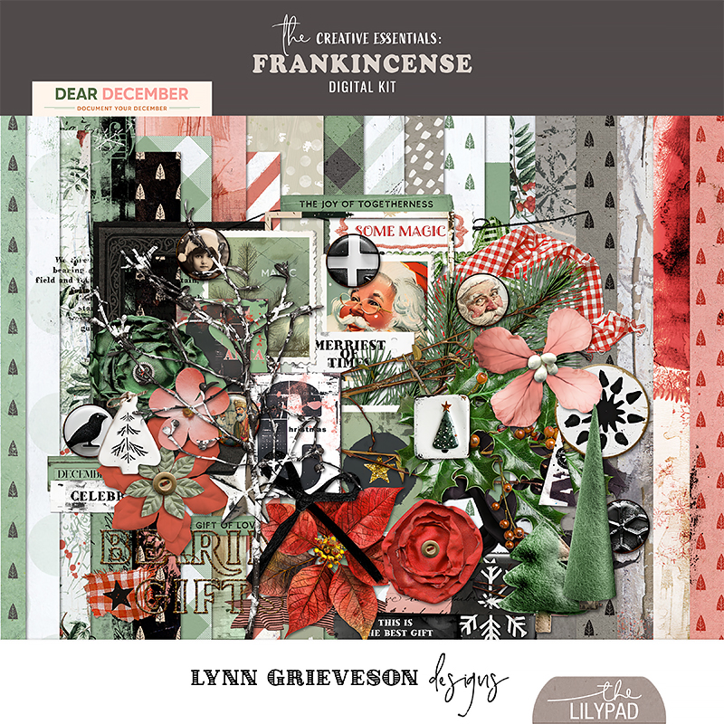 Frankincense Digital Scrapbooking Kit by Lynn Grieveson