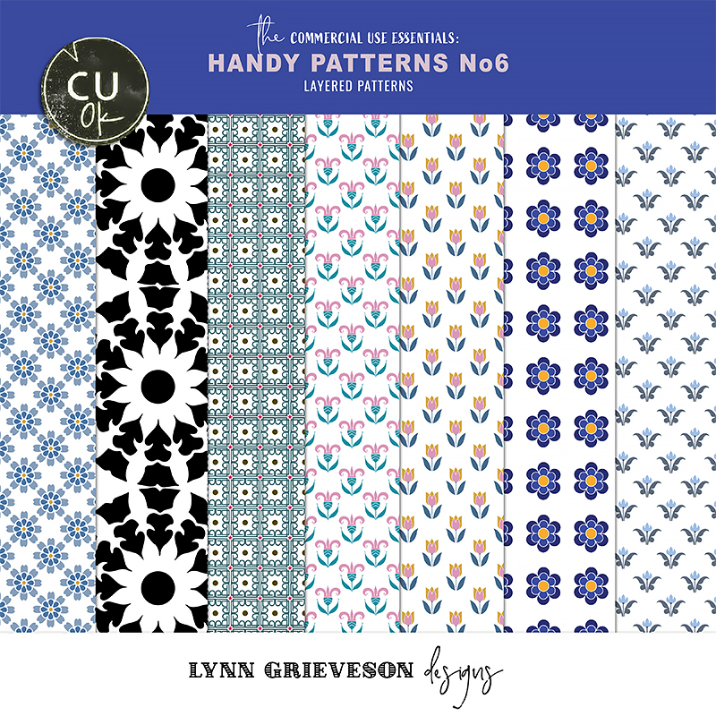 Handy Patterns No6 by Lynn Grieveson