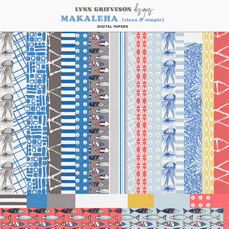 Makaleha clean and Simple Kit for Digital Scrapbooking - Image 9