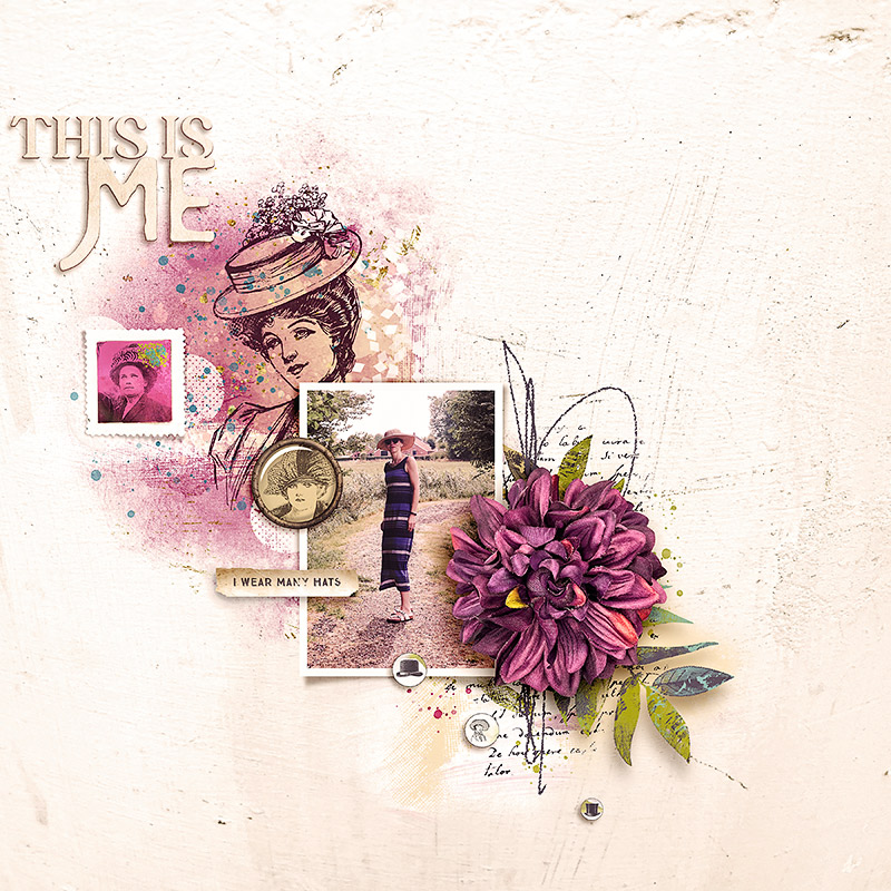 I Wear Many Hats Digital Scrapbooking Elements - Image 6