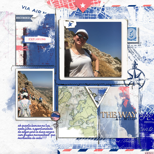 Mapped Digital Scrapbooking Journal Cards by Lynn Grieveson - Image 3