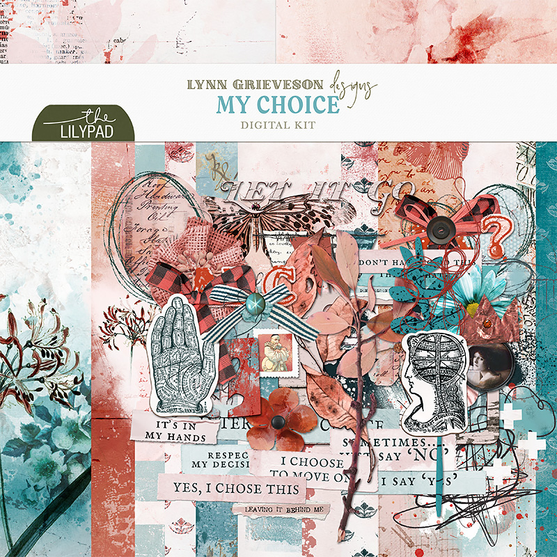 My Choice Digital Scrapbooking Kit by Lynn Grieveson