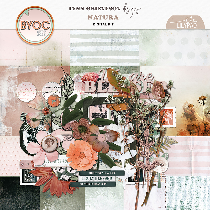 Natura Digital Scrapbooking Kit by Lynn Grieveson