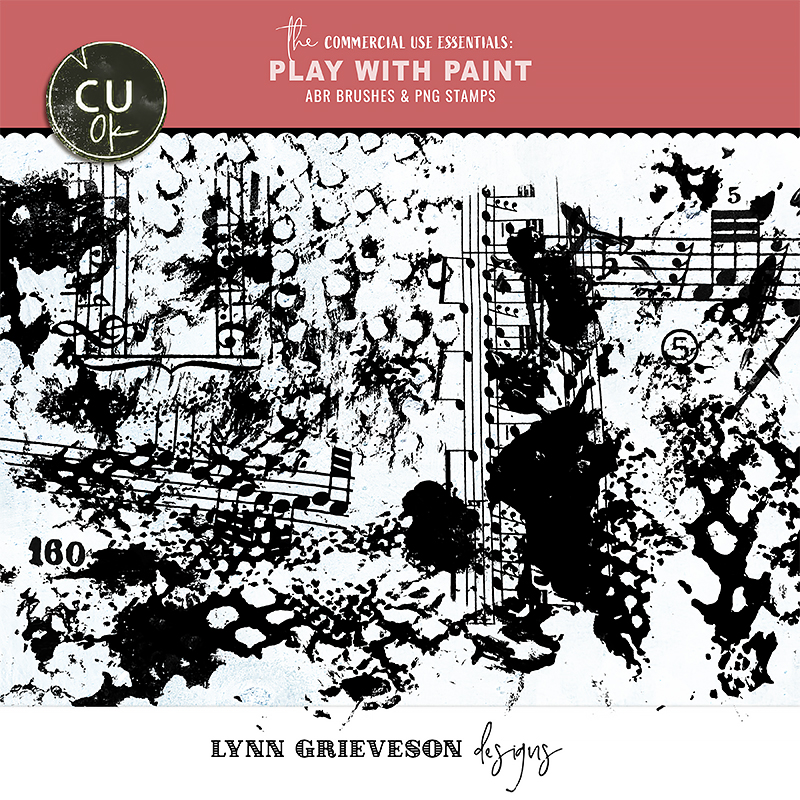 Play With Paint Brushes & Stamps