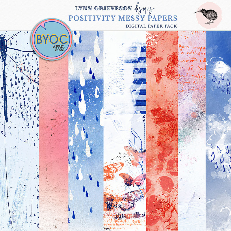 Positivity Digital Scrapbooking Collection by Lynn Grieveson - Image 6