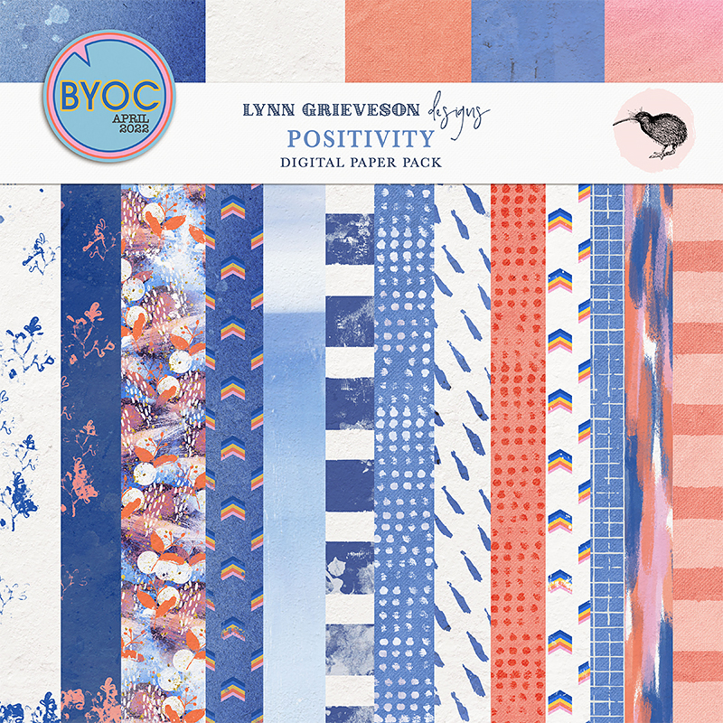 Positivity Digital Scrapbooking Collection by Lynn Grieveson - Image 8