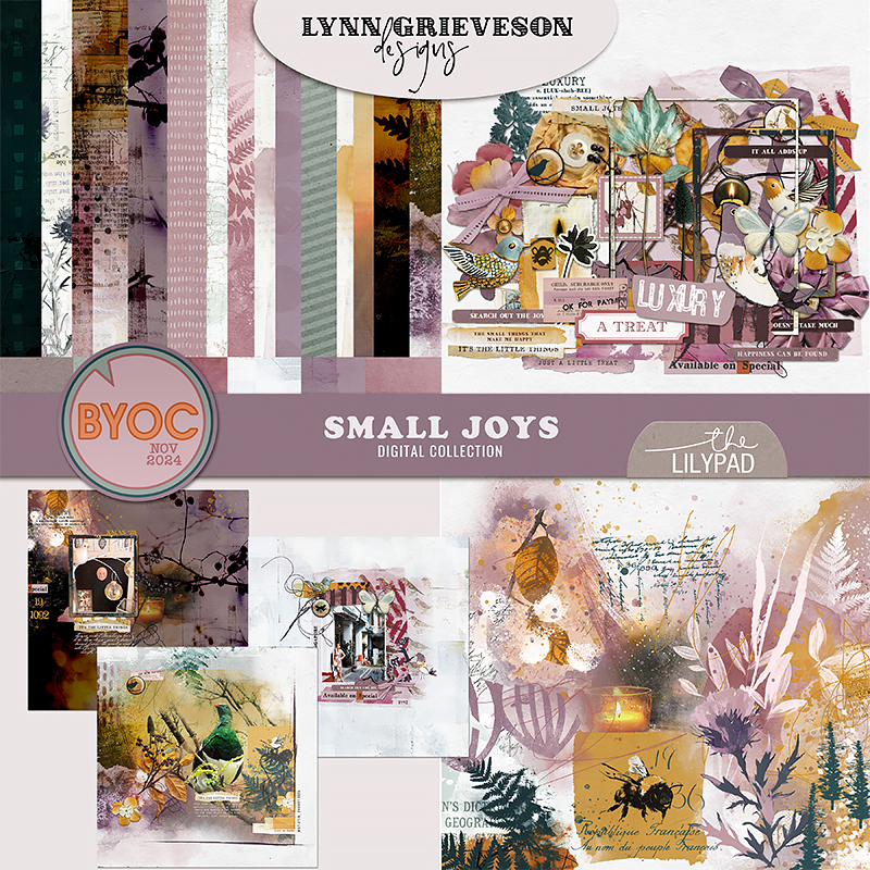 Small Joys Digital Scrapbooking Collection