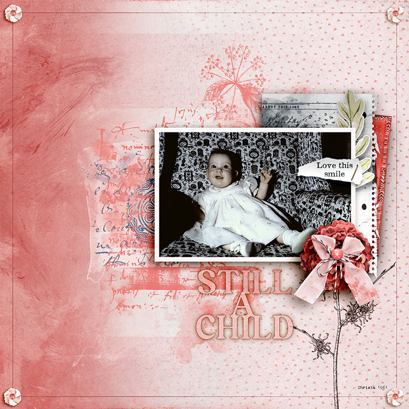 Still A Child Digital Scrapbooking Mixed Media - Image 6
