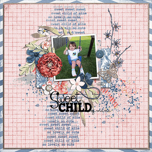Still A Child Digital Scrapbooking Mixed Media - Image 7