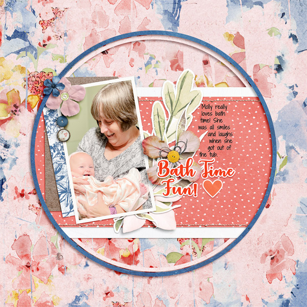 Still A Child Digital Scrapbooking Paper Pack - Image 7