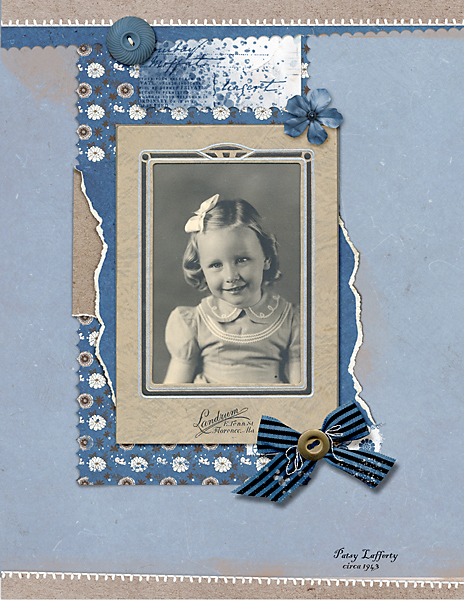 Still A Child Digital Scrapbooking Paper Pack - Image 8