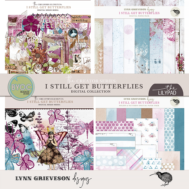 I Still Get Butterflies Digital Scrapbooking Collection
