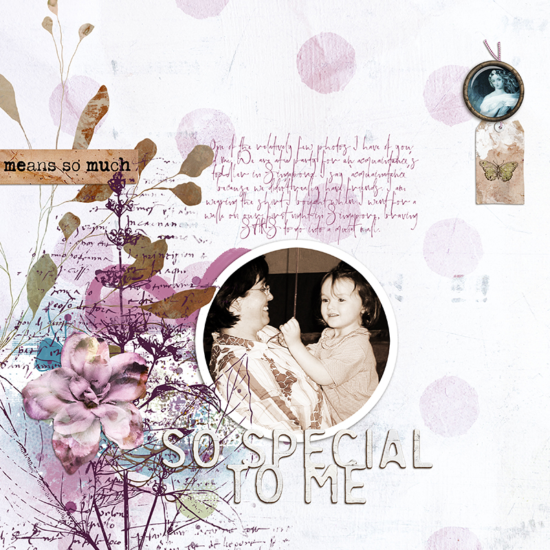 I Still Get Butterflies Messy Digital Scrapbooking Paper Pack - Image 4