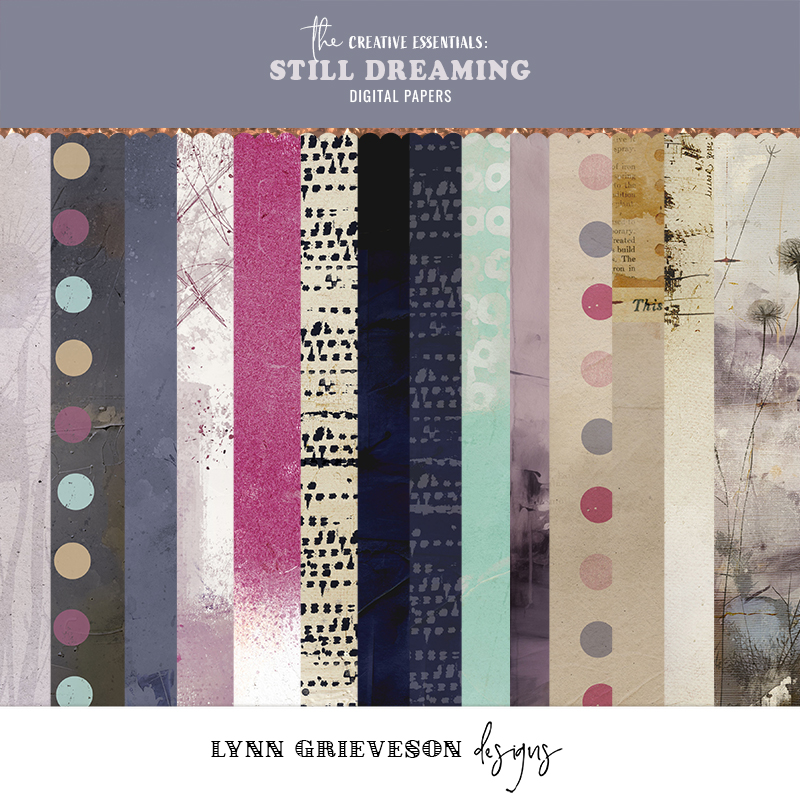 Still Dreaming Digital Scrapbooking Kit by Lynn Grieveson - Image 6