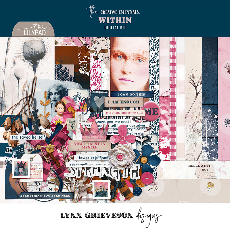Within Digital Scrapbooking Kit by Lynn Grieveson