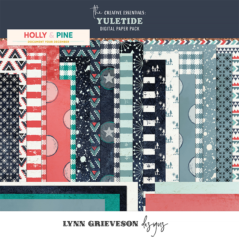 Yuletide Digital Scrapbooking Kit by Lynn Grieveson - Image 4