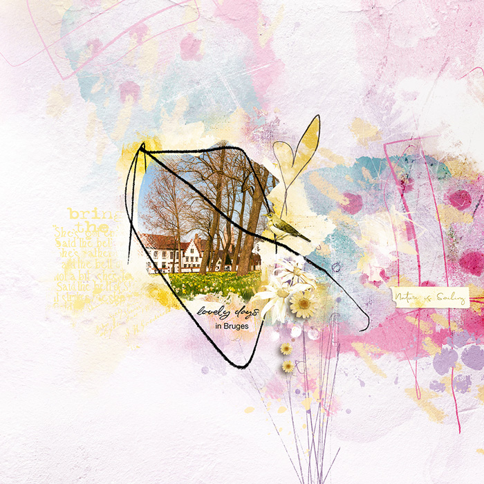Spring Daze Digital Scrapbooking Stamps and Masks by Lynn Grieveson - Image 4
