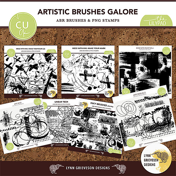 Artistic Brushes Galore