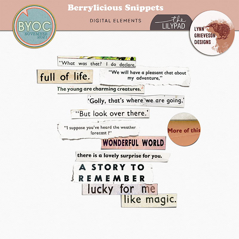 Berrylicious Snippets