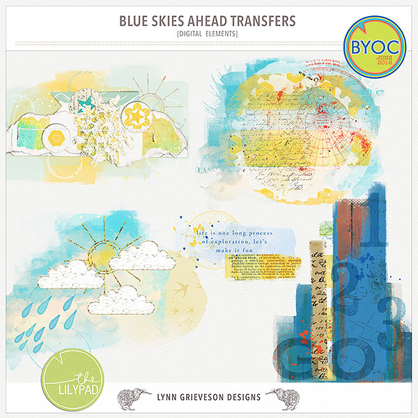 Blue Skies Ahead Transfers