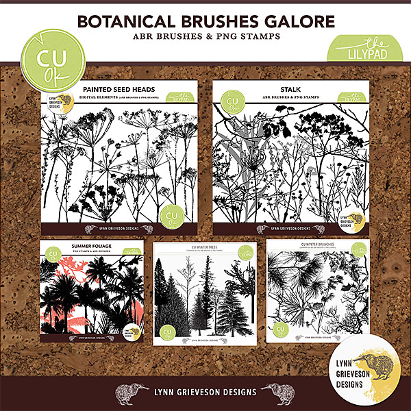 Botanical Brushes Galore