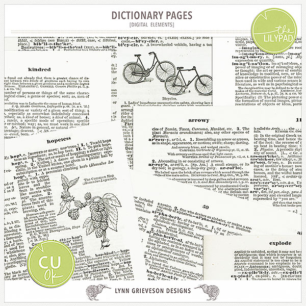 Dictionary Pages