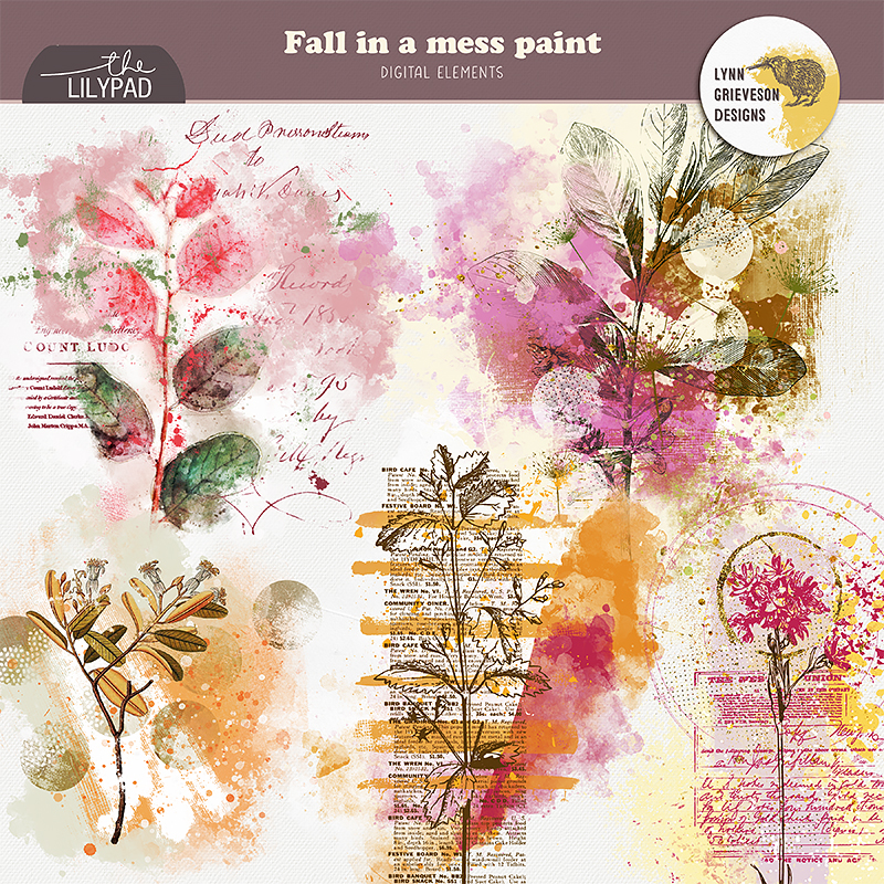 Fall in a Mess Paint