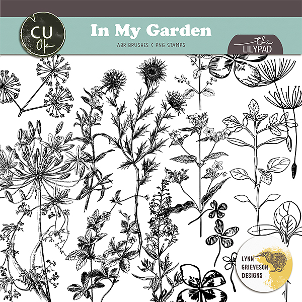 In My Garden brushes