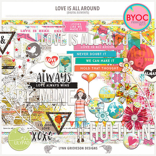 Love is All Around Elements