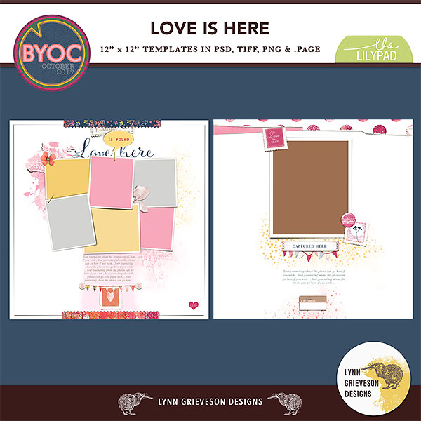 Love is here templates