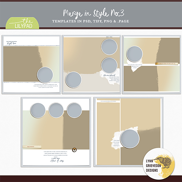 Merge in Style template album No3
